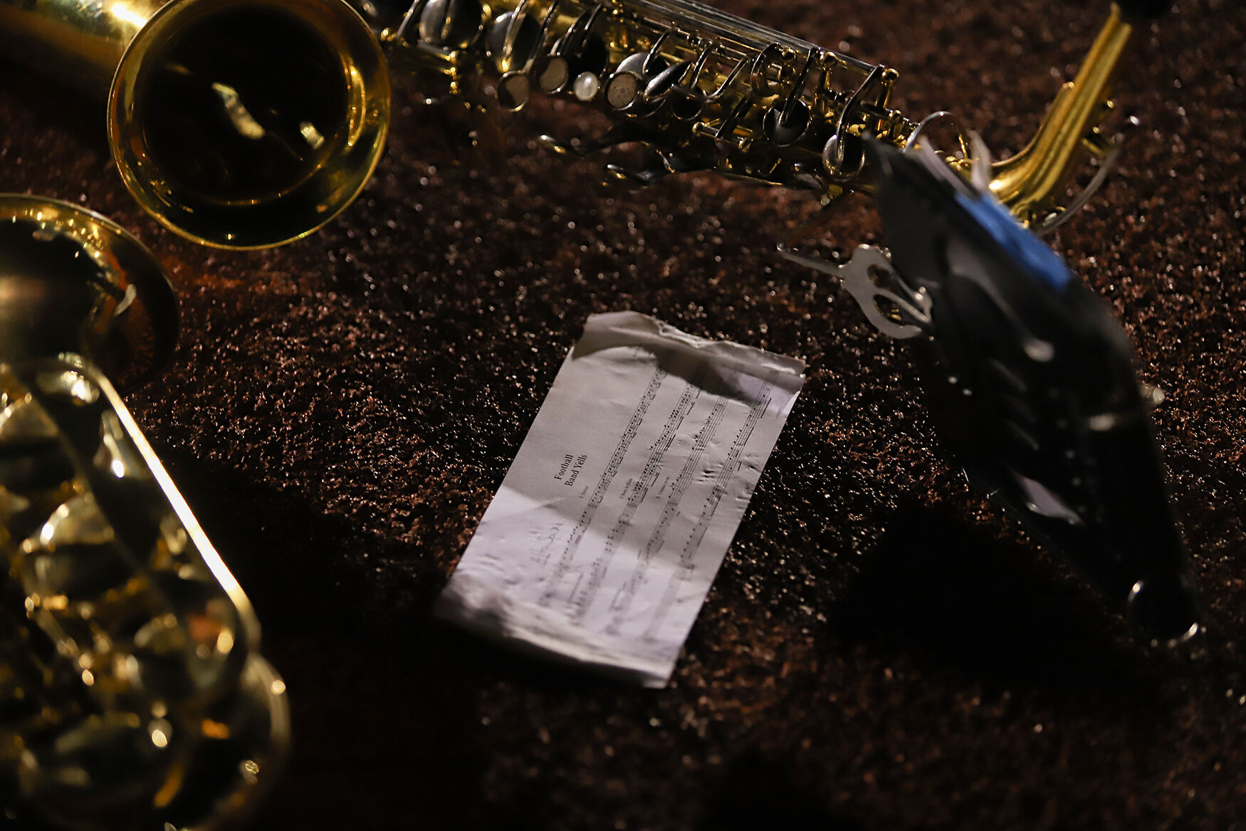 The Mexico High School marching band’s